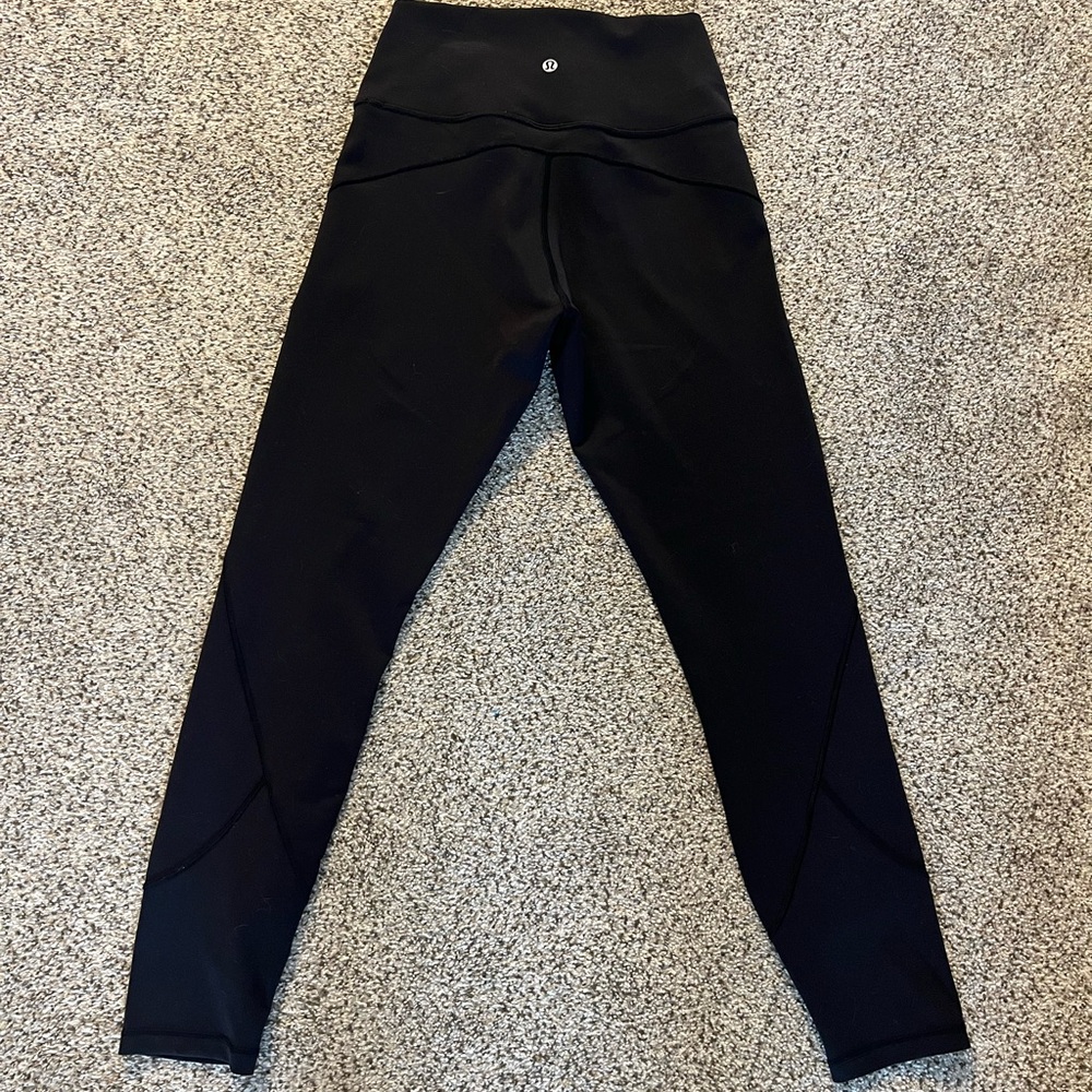 lululemon in movement 7/8 length Black  Leggings